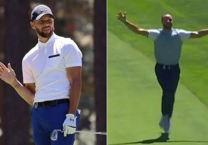 NIJE REALAN Curry čega god se uhvati, ide mu od ruke: I na golfu pogađa nemoguće VIDEO