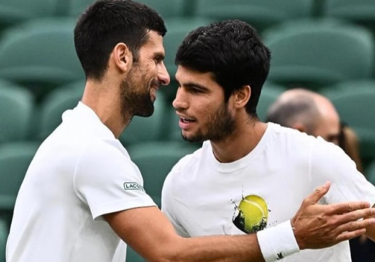 EVO GDJE GLEDATIl: Đoković danas ide po 24. Grand Slam titulu, a Alcaraz po prvi Wimbledon
