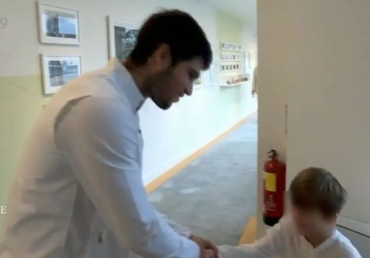 Nakon što je pobijedio Novaka, Alkaraz se sreo s Jelenom i Stefanom Đokovićem: Evo kako je susret protekao