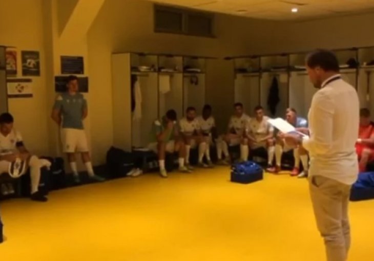 PROČITAO SAMIR BEKRIĆ Igrači Želje u svlačionici dobili inspirativnu poruku Manijaka zbog koje su 