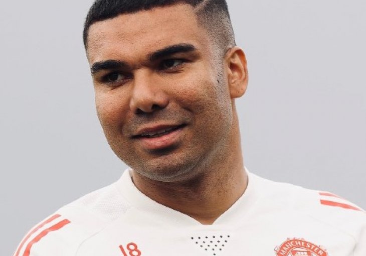 Casemiro se pojavio na treningu Manchester Uniteda i prisutne šokirao izgledom