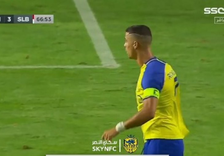 SAMO JOŠ MALO Trener Ronalda želio izbaciti iz igre, pogledajte šta mu je pokazao Portugalac