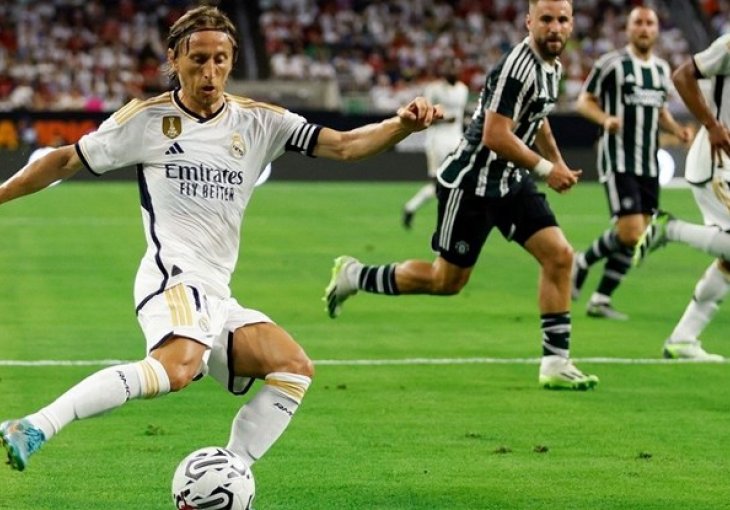 Luka Modrić dominantan na utakmici Reala i Manchestera: Evo šta kaže statistika