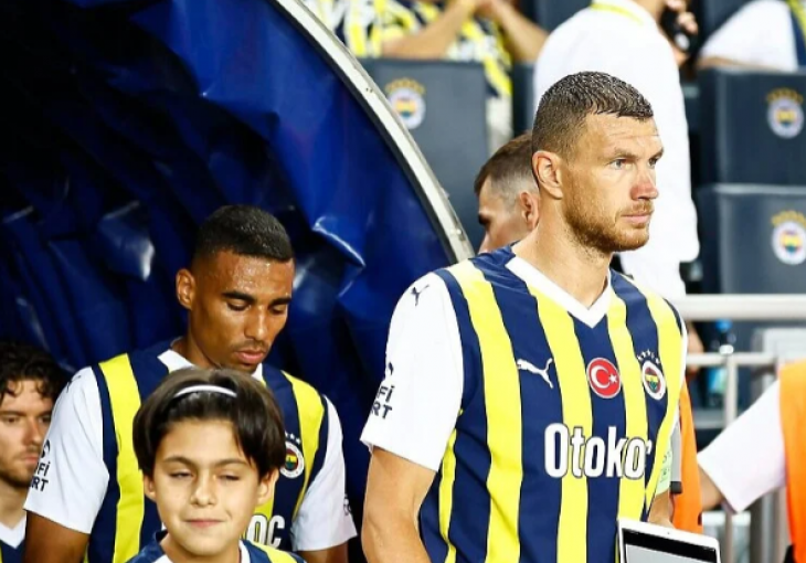 Kapiten Edin Džeko je opet oduševio sve u Fenerbahčeu: Evo šta je objavio