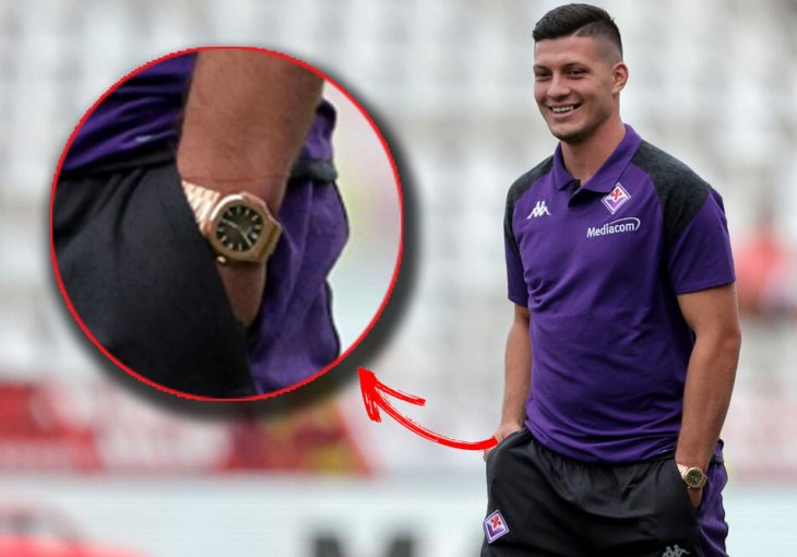 Luka Jović voli luksuz! Svoj sat ponosno nosi, a ovo je njegova CIJENA