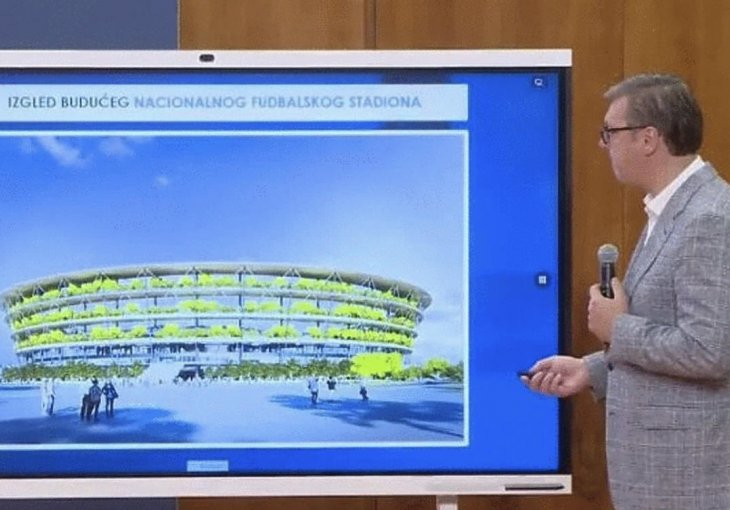 Srbija uskoro dobija moderni nacionalni stadion, Vučić otkrio kad će biti izgrađen!