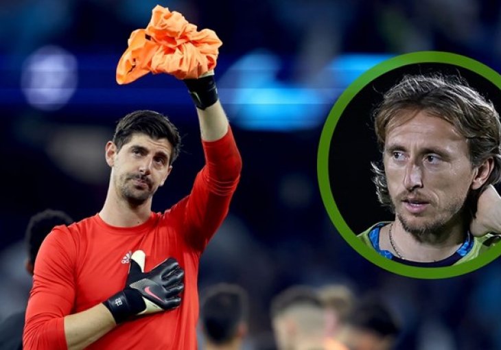 Modrić poslao poruku teško ozlijeđenom Courtoisu