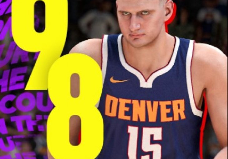 Nikola Jokić je najbolji košarkaš svijeta u novoj videoigrici NBA 2K24