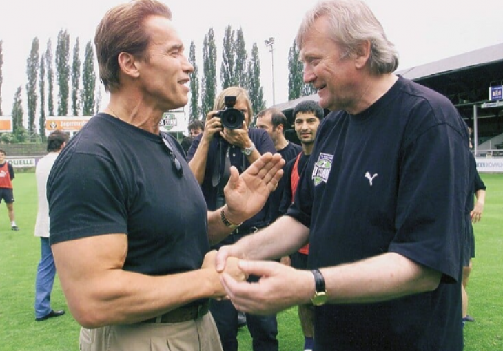 Osim i Schwarzenegger: Evo kako je nastala legendarna fotografija prije mnogo vremena