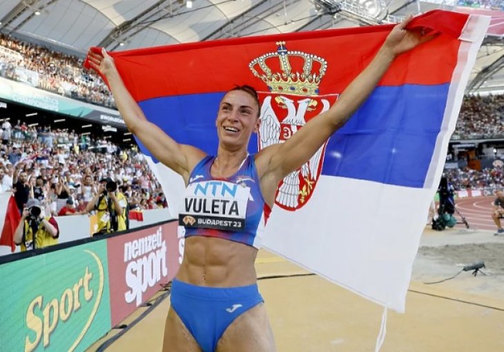 Srbija ima šampionku svijeta u skoku u dalj, Ivana Vuleta pomela konkurenciju u finalu
