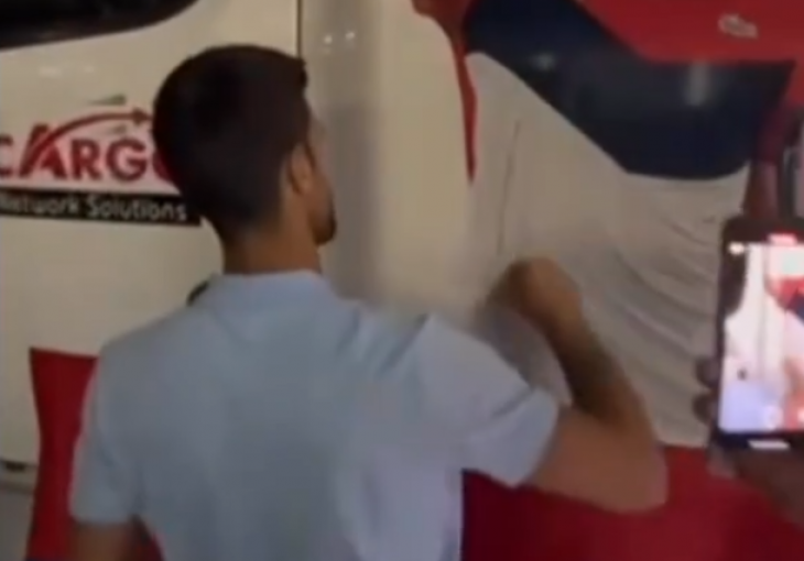 Novak Đoković ispunio želju kamiondžijama iz Banjaluke (VIDEO)