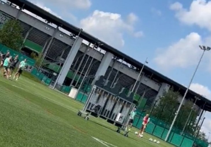 Golčina Majera na treningu. Wolfsburg objavio snimku