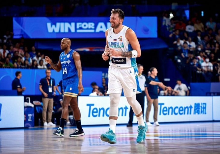 Stotka Slovenaca na otvaranju Mundobasketa uz 37 poena sjanog Luke Dončića