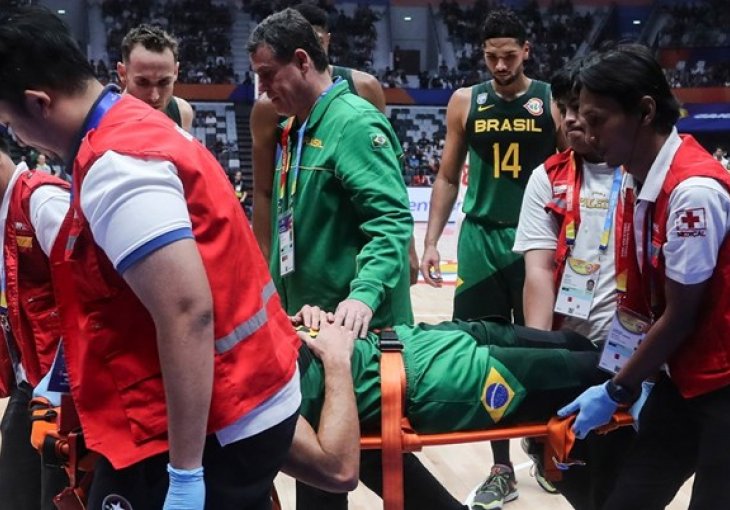 Teška ozljeda brazilske zvijezde. Mora otići s košarkaškog SP-a