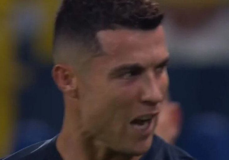 NE MOŽE SMIRITI Ronaldo pobjesnio na sudiju zbog poništenog gola: Uvijek protiv mene, ku*vin sine
