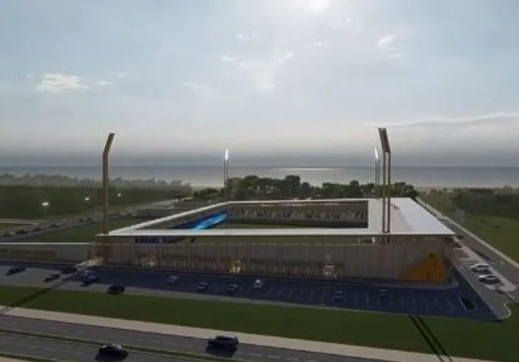 VELIKA ULAGANJA: Crna Gora gradi novi stadion na obali mora, bit će jedan od najmodernijih na Balkanu