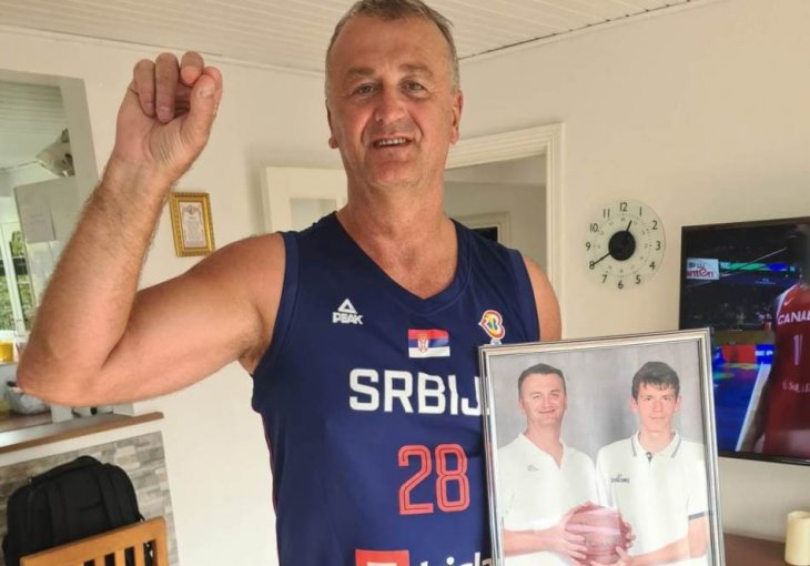 Oglasio se stric Boriše Simanića! Objavio fotografiju košarkaša i moćnu poruku (FOTO)