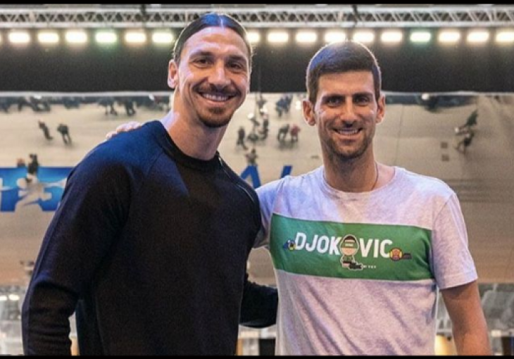 Ibrahimović čestitao Đokoviću u svom stilu, Novak mu odgovorio (FOTO)