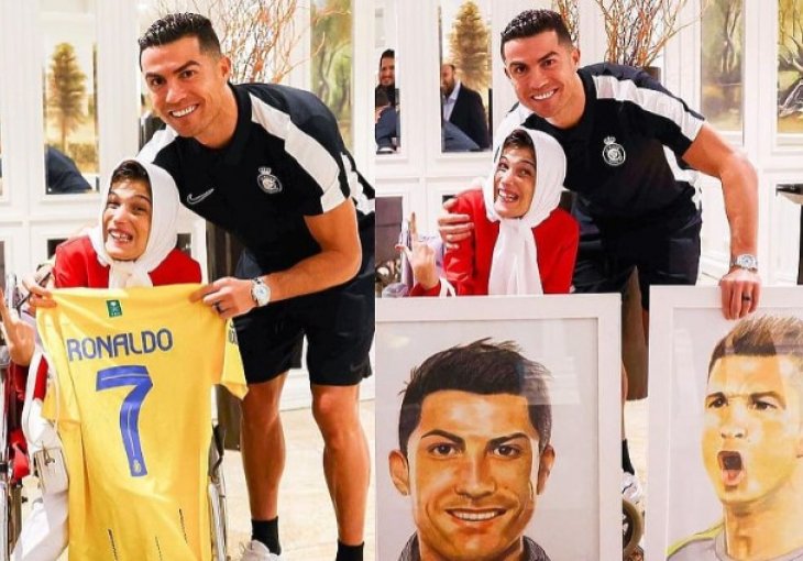 VELIKO SRCE: Ronaldo ispunio životnu želju Fatime!