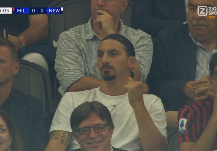 Ibrahimović zna gdje treba biti kada igra Milan