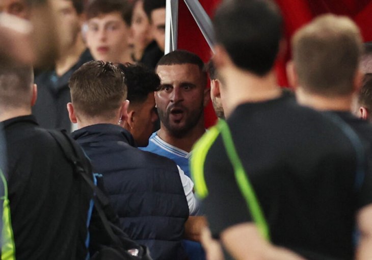 Sukob poslije derbija Arsenala i Cityja, kamera sve snimila (VIDEO)
