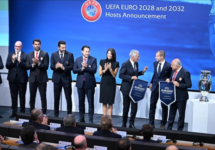 Uefa potvrdila domaćine Eura 2028. i 2032.  - DA LI STE IZNENAĐENI ODABIROM ZEMALJA?