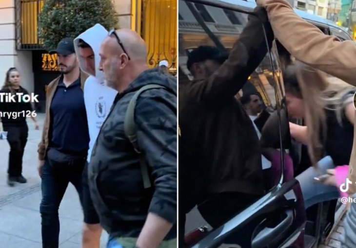 NI SRBIJA, NI TORINO! EVO GDJE JE VLAHOVIĆ: Stavio kapuljaču i krio se, zna se i ko je djevojka sa njim (VIDEO)