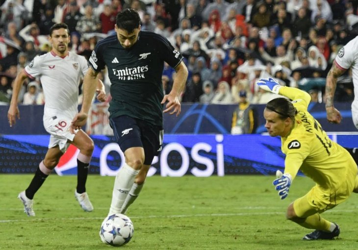 Arsenal slavio u derbiju večeri na užarenom terenu, Lens propustio veliku priliku