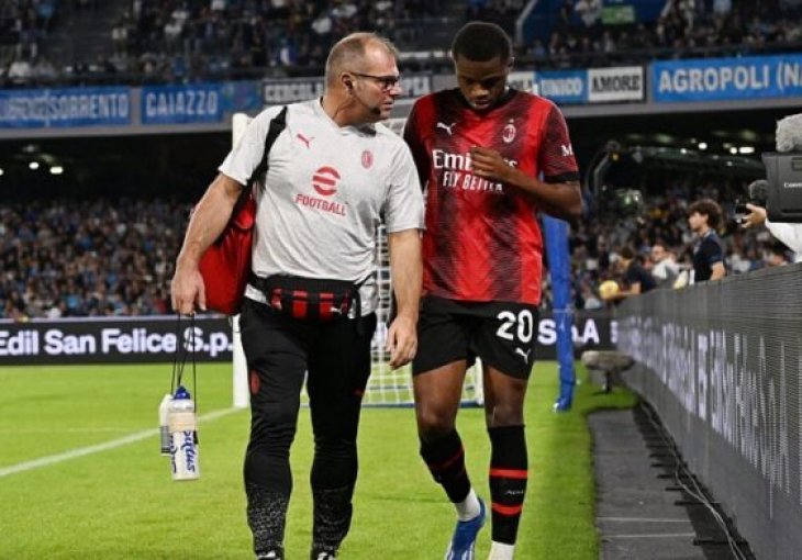 NOĆNA MORA SLAVNOG KLUBA: Milan objavio loše vijesti, najmanje četiri mjeseca bez važnog igrača
