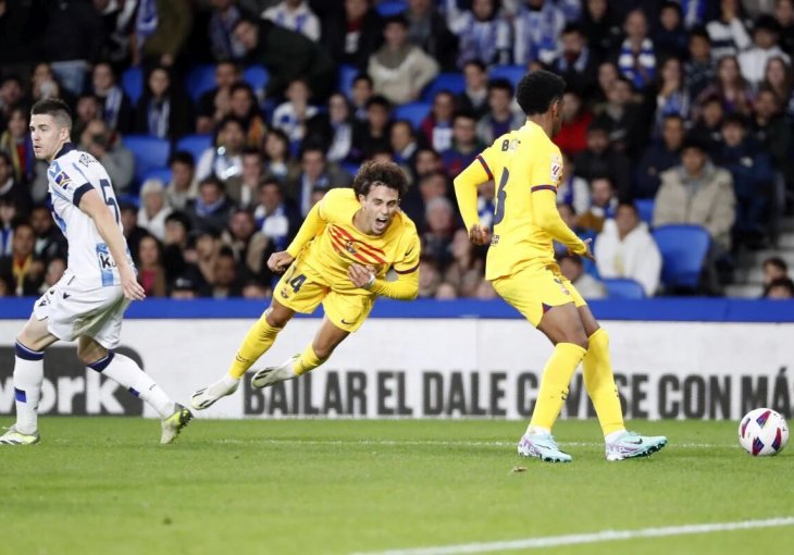 Real Sociedad očitao fudbalsku lekciju Barceloni, a onda muk na Anoeti u 94. minuti: Oglasio se VAR i sve je bilo jasno