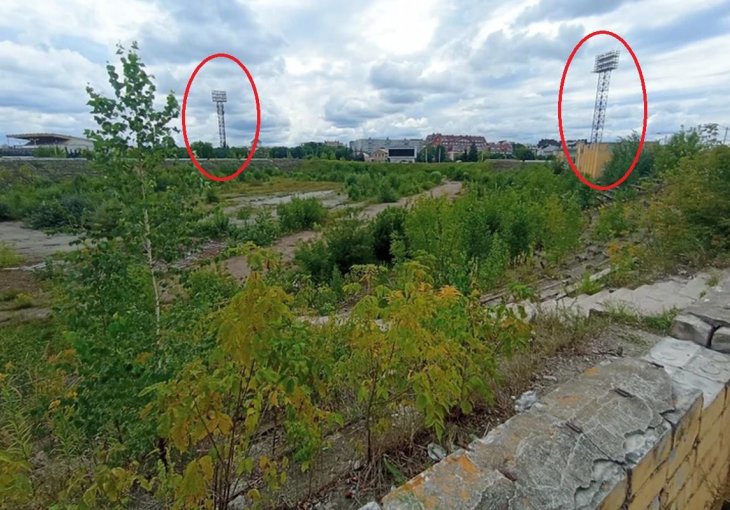 OBEĆANJE LUDOM RADOVANJE :  Od fudbalskog hrama ostali su samo reflektori!