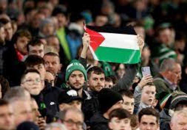 UEFA BEZ MILOSTI:  Na adresu Celtica stigla kazna zbog navijačke podrške Palestini