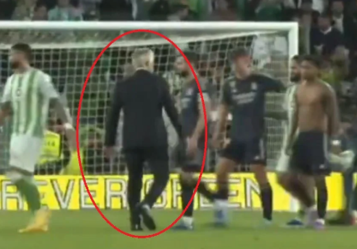 OTKAKO JE U REALU OVO NIJE URADIO: Kad je našao koga je tražio Ancelotti je odmah pokazao PRAVO LICE
