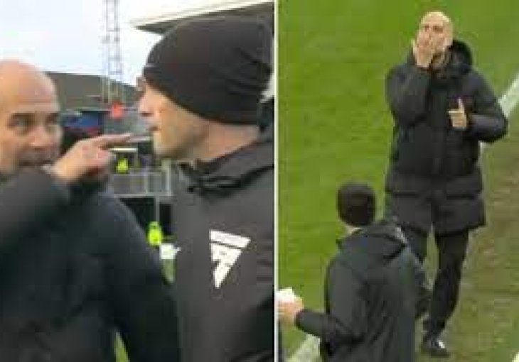 GUARDIOLA BI MOGAO BITI U PROBLEMU : Snimljen u čudnoj reakciji, ali i kako prijeti sudiji