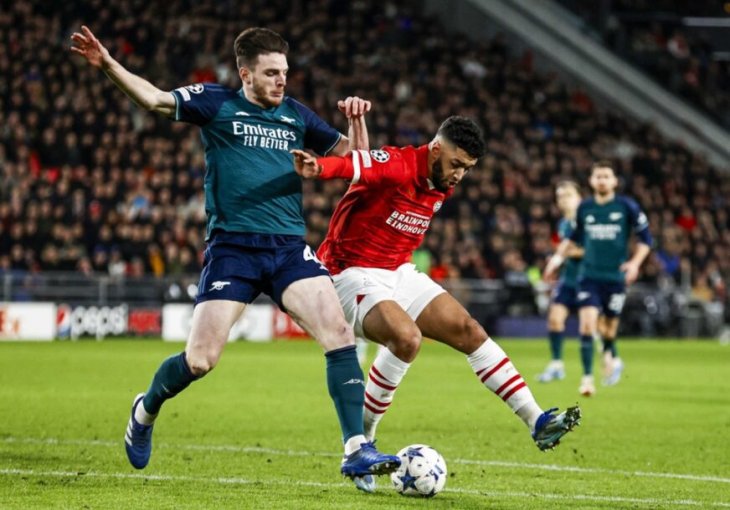 LIGA PRVAKA:  Arsenal i PSV potvrdili plasman u naredni krug