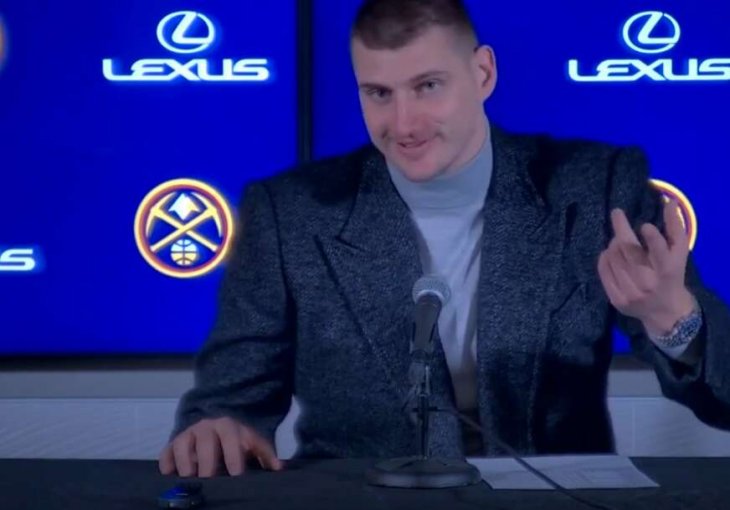 JOKIĆ PONOVO NAPRAVIO ŠOU: Nakon istorijske partije, na red su došli i novinari (VIDEO)