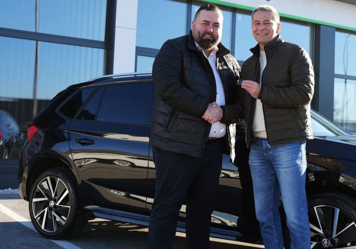 ZA DOBRE REZULTATE: Velež nagradio Klafurića novim automobilom
