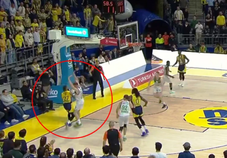 Fenerbahče pobijedio nakon najluđeg koša sezone: Svi u dvorani ostali u nevjerici (VIDEO)