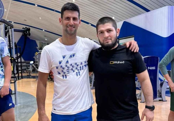 DAGESTANAC SE NAŠAO NA UDARU KRITIKA:  Khabib objavio fotografiju s Đokovićem uz dvije riječi, počeo je konflikt: 