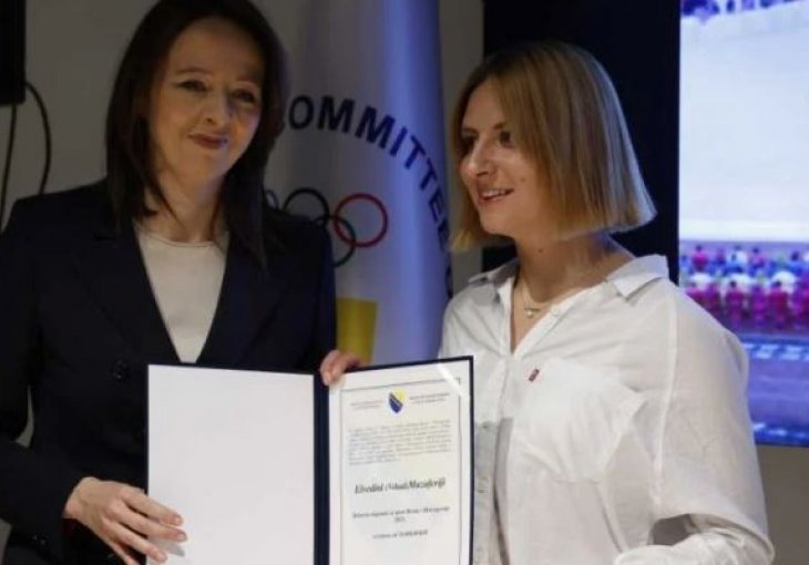 Elvedina Muzaferija se oglasila nakon što ju je država odlikovala najvećim sportskim priznanjem