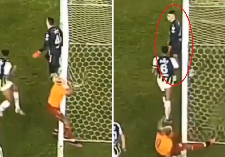 Kamera snimila Livakovićevu reakciju kada se Icardi zabio u stativu, Hrvat se nije mogao suzdržati