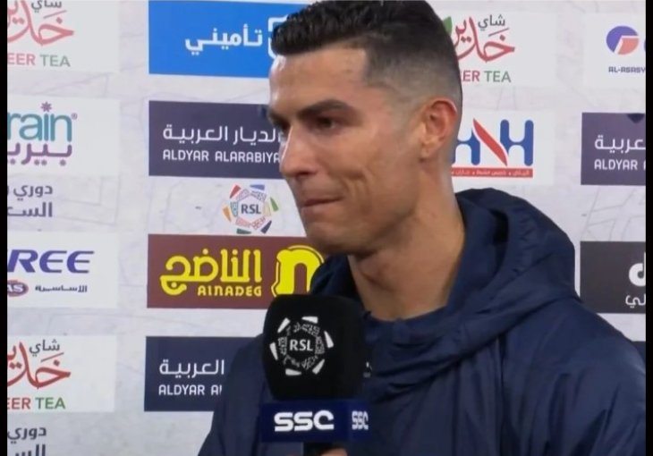 Ronaldo je uveliko slavio jer je postigao 54 gola u 2023., a onda su mu javili da nije oborio rekord