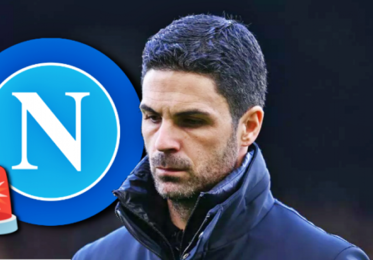 Kao da mu nije dosta problema: Napoli u januaru Arteti iz Arsenala odvodi dvije zvijezde u najgorem momentu!?