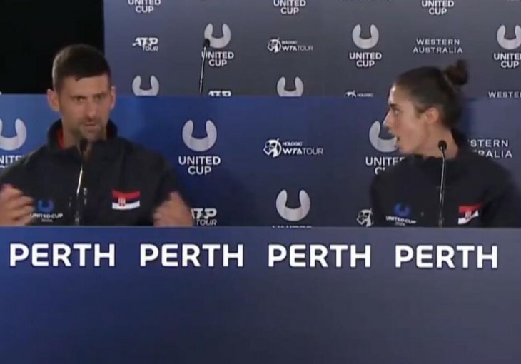 NOVAK ŠOKIRAO OLGU! Đoković počeo da priča, prelijepa Srpkinja OSTALA BEZ TEKSTA, pa se u nevjerici UHVATILA ZA GLAVU! (VIDEO)