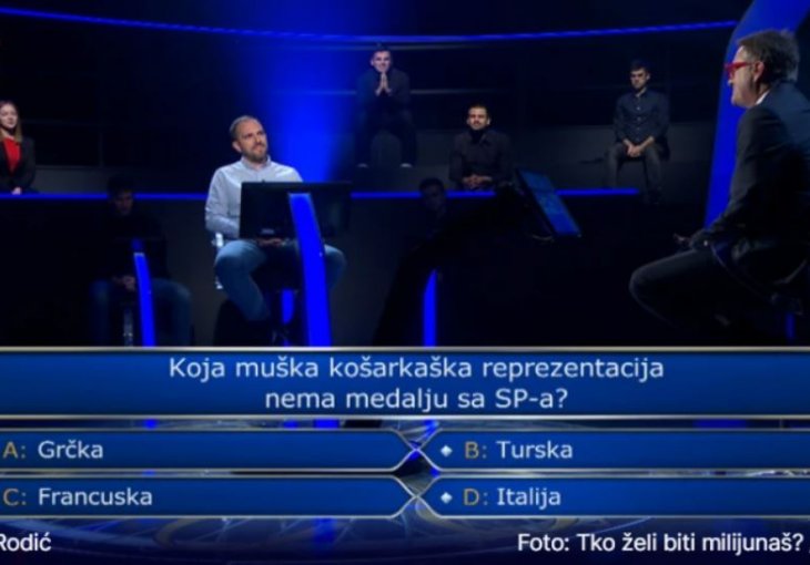 DA LI BISTE VI ZNALI: Zbog sportskog pitanja odustao na 125 hiljada kuna