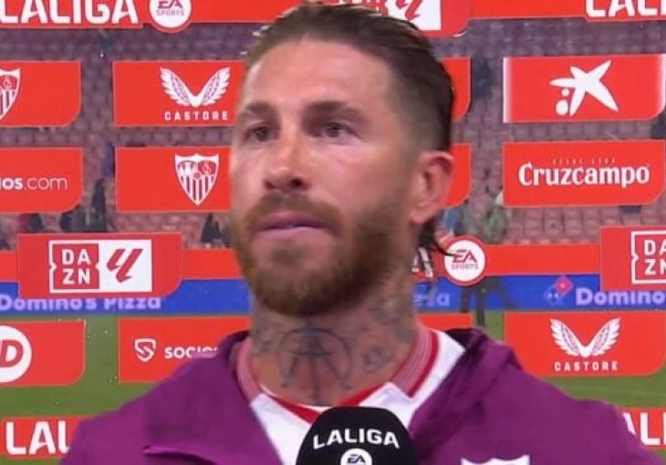 RAMOS KAO SAVIĆEVIĆ:  Kapiten Seville poludio na navijača usred intervjua