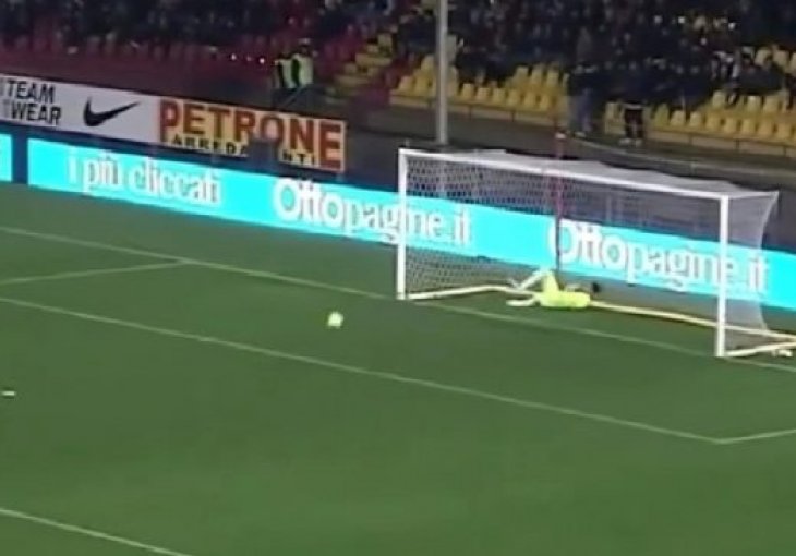 GOL U ITALIJI KOJI SUCI PET MINUTA NISU HTJELI PRIZNATI: Zbunila ih mreža!