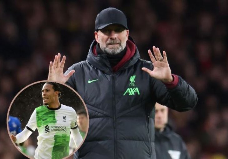 Klopp se jedva sudržao, ali novinari nisu: Nakon izjave o Van Dijku svi prisutni prasnuli u smijeh (VIDEO)