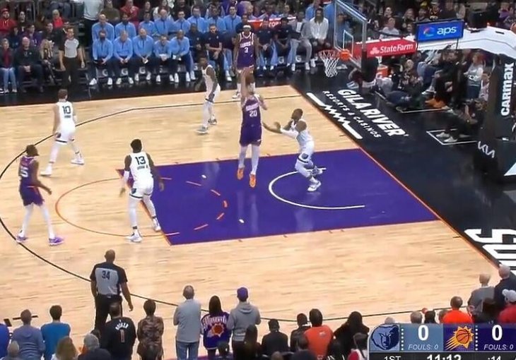 SJAJNA PARTIJA: Nurkić napravio nestvaran double-double u porazu Phoenixa od oslabljenog Memphisa