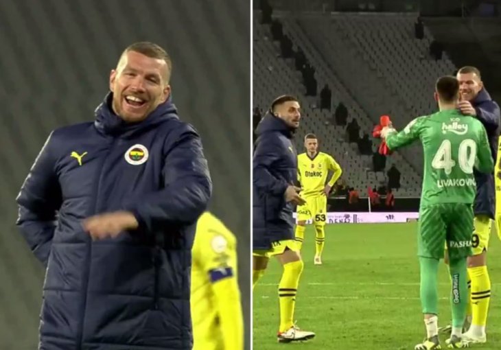 Džeko imitirao Livakovića koji se žalio na povredu, hit snimak obilazi Tursku